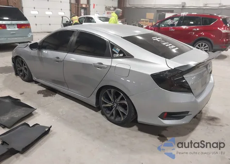2019 Honda Civic Sport from USA, damaged, VIN 2HGFC2F86KH587735